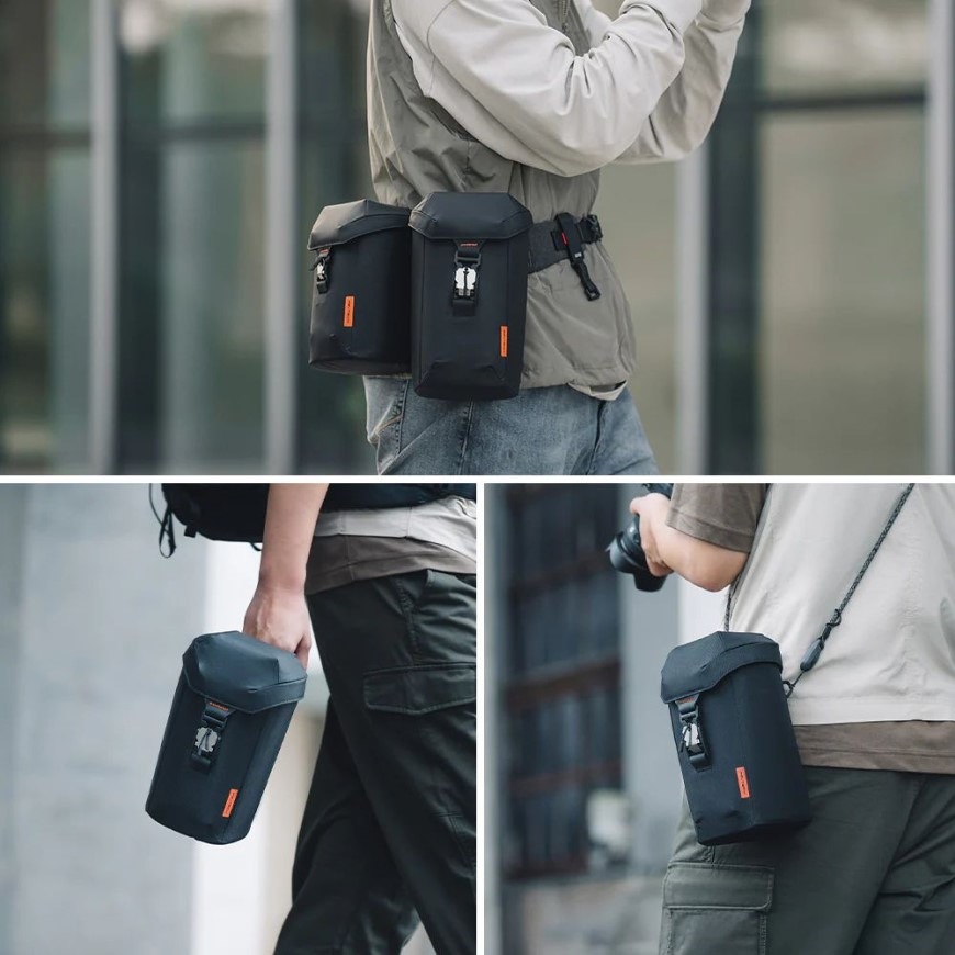 Pouzdro na foto/video PGYTECH Lens Case M - černé