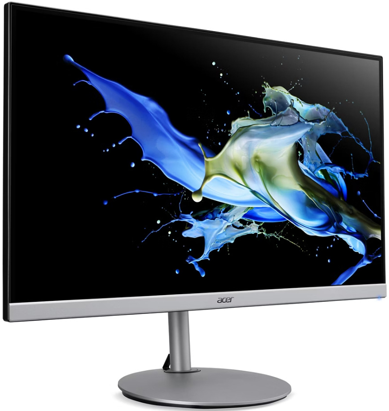Monitor Acer Vero CB272P6bipr černý Pohled zprava na monitor Acer Vero CB272P6bipr s IPS panely a pozorovacími úhly 178°