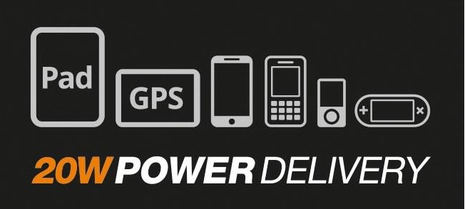 Nabíječka do sítě Aligator Power Delivery 20W, USB-C + USB-C kabel černá Nabíječka do sítě Aligator Power Delivery 20W, USB-C + USB-C kabel černá
