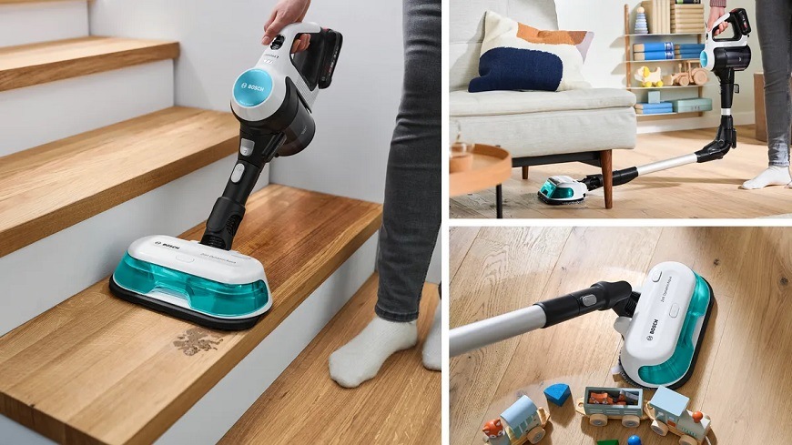 Tyčový vysavač Bosch Unlimited 7 ProHygienic Aqua BCS71HYG1 bílý BOSBCS712HYG5_04