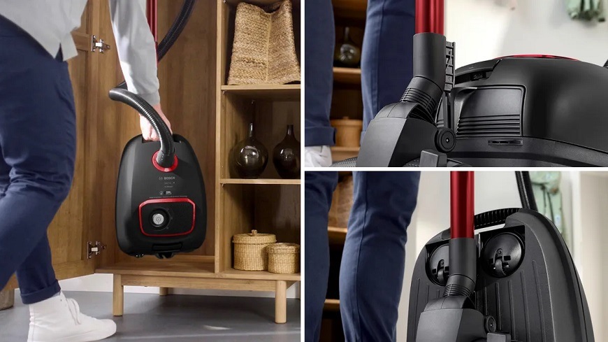 Podlahový vysavač Bosch ProPower BGL41POW2H černý BOSBGL41POW2H_manipulace
