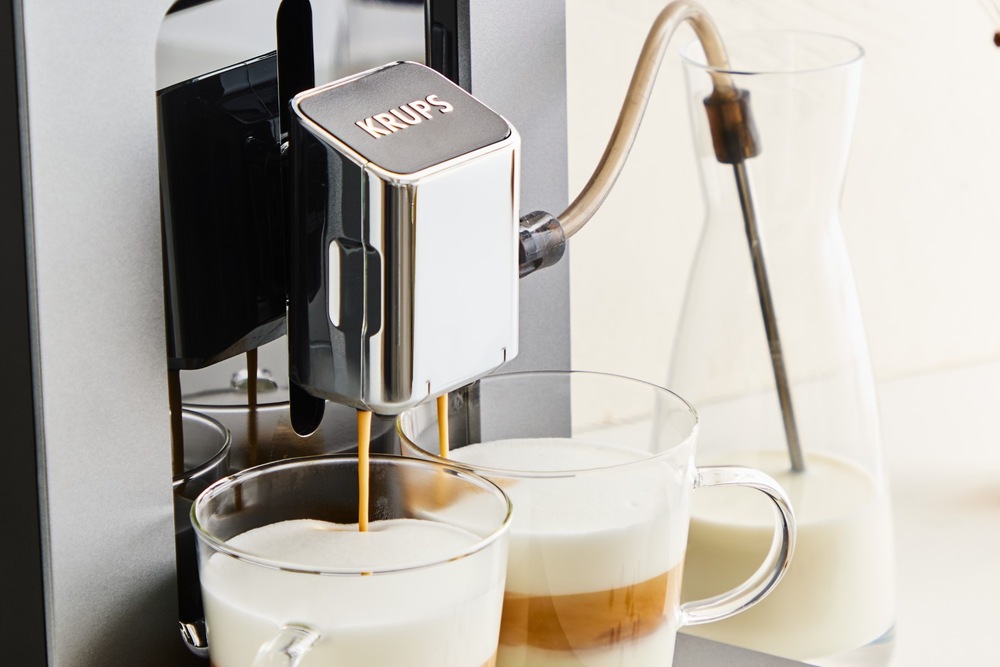 Automatický kávovar Krups EA898GF0 Evidence Hot & Cold šedý