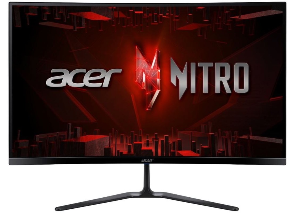 Herní monitor Acer Nitro ED270P0bmipx černý Herní monitor Acer Nitro z přední strany