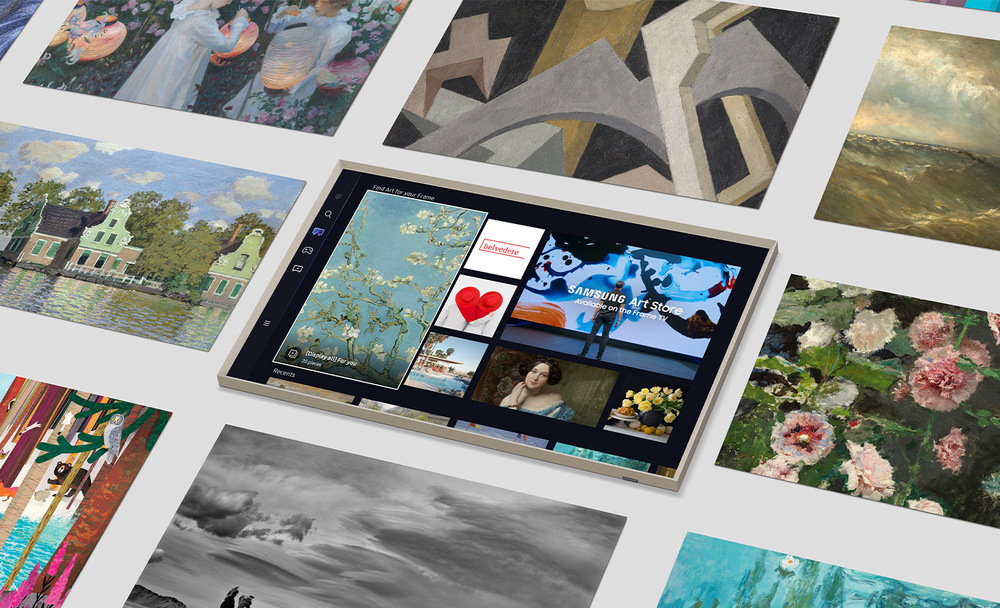 Televize Samsung The Frame QE32LS03CB Televize Samsung QE32LS03CB - Art Store a režim umění Art Mode