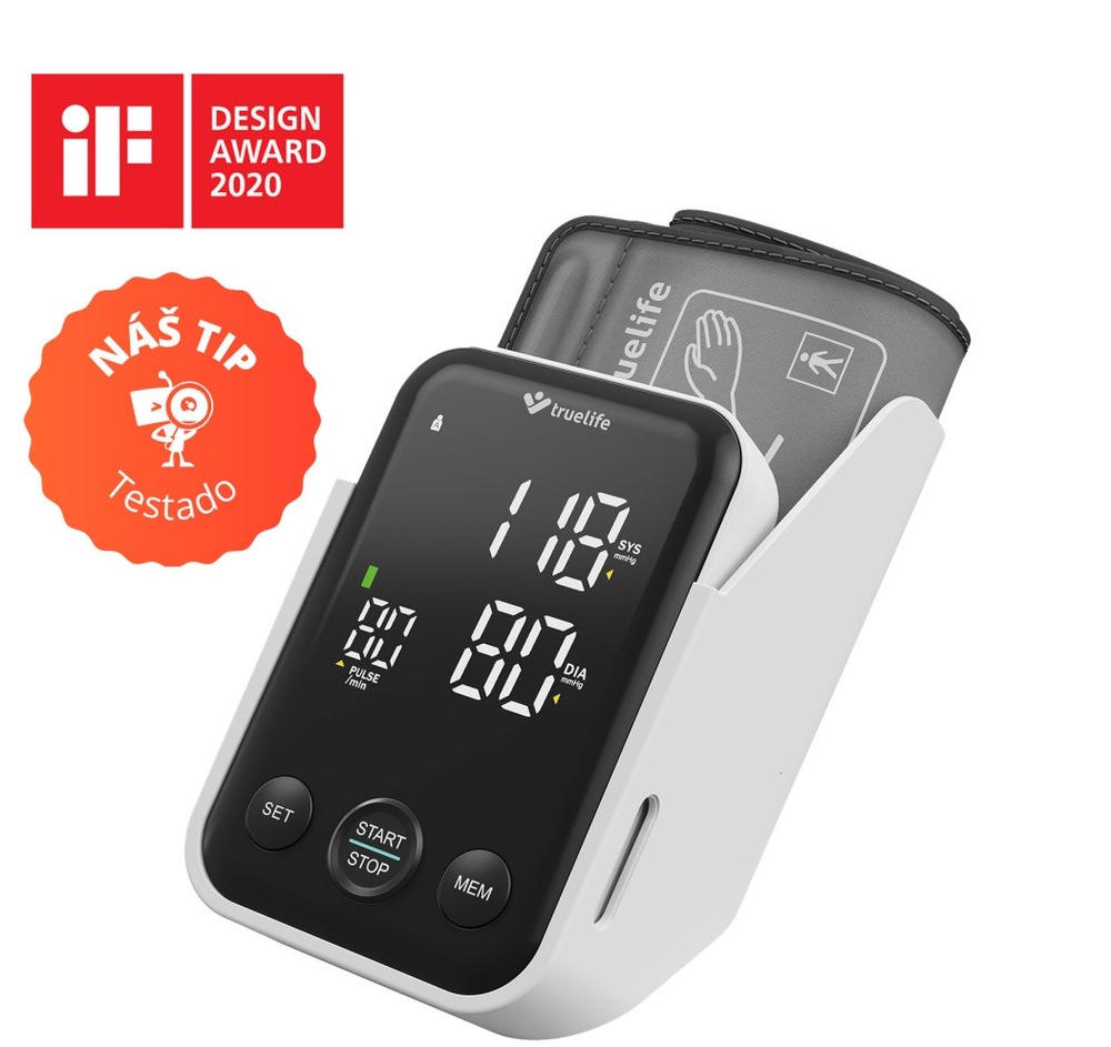Tlakoměr na paži TrueLife Pulse B-Vision