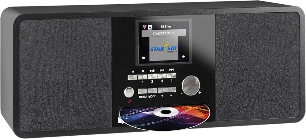 Internetový radiopřijímač s DAB+ Imperial DABMAN i200 CD černý IPR2223600_02