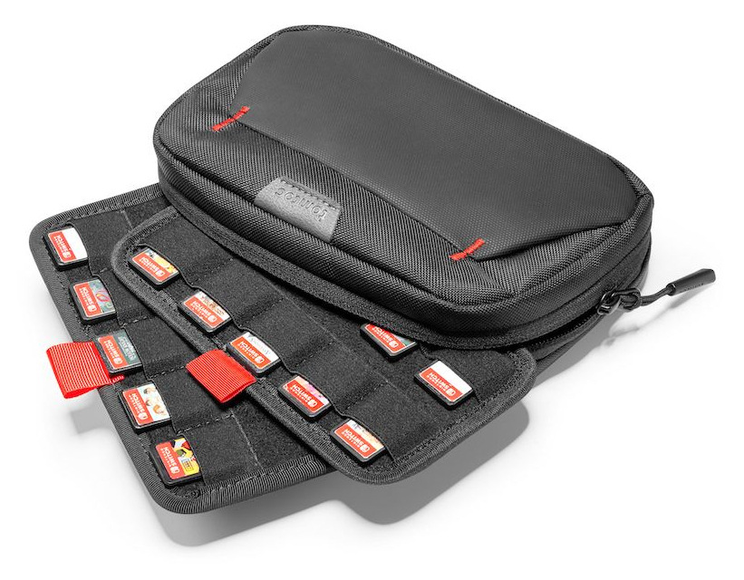 Pouzdro tomtoc GameCard 40-slot - Nintendo Switch OLED/Lite - šedé