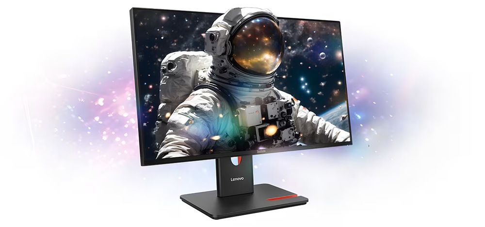 IPS panel monitoru Lenovo ThinkVision T24-40 zajišťuje kvalitní zobrazení pro práci i zábavu