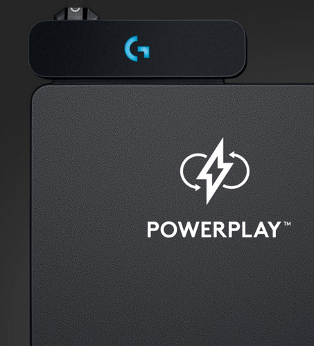Systém bezdrátového dobíjení Logitech Powerplay 32 x 34,4 cm černá