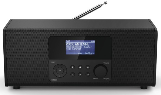 Internetový radiopřijímač s DAB+ Hama DIR3020 černý