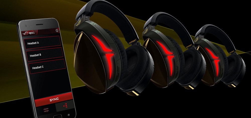 Headset Asus ROG Strix Fusion 700 černý