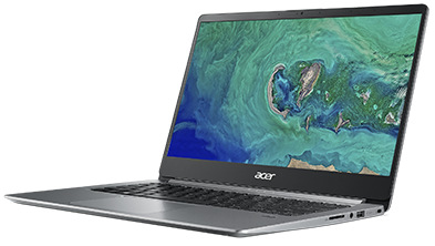 Notebook Acer Swift 1 (SF114-32-P6MX) + Microsoft 365 pro jednotlivce stříbrný