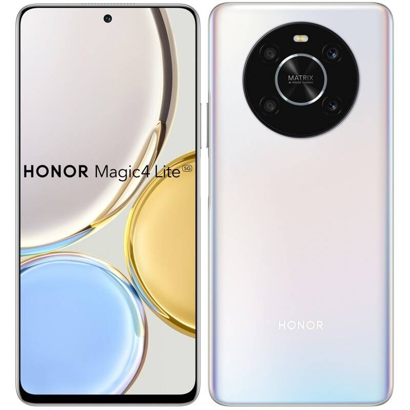 Mobilní telefon HONOR Magic4 Lite 5G stříbrný