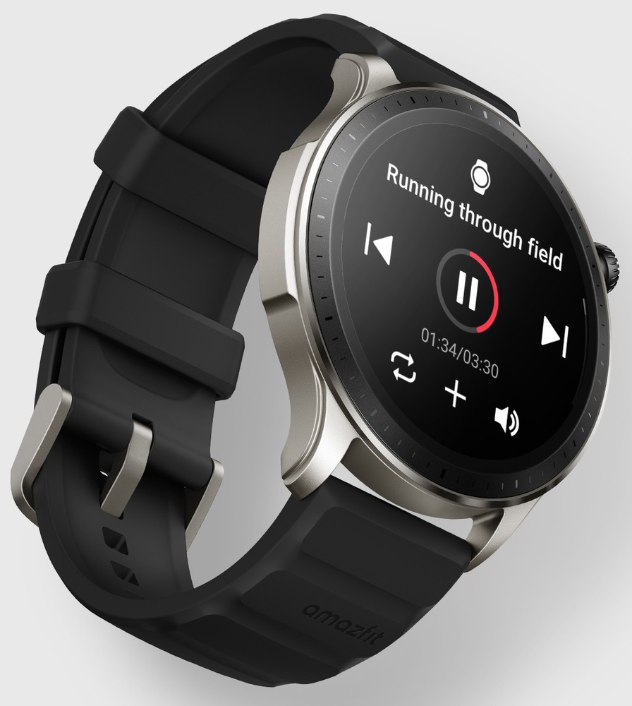 Chytré hodinky Amazfit GTR 4 - Vintage Brown Leather