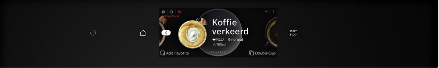 Vestavné espresso Bosch Serie 8 CTL7181B0 černý BOSCTL7181B0_displej