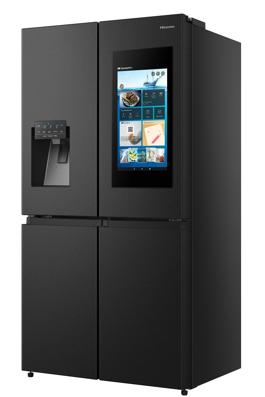 Americká chladnička Hisense RQ760N4IFE, černá