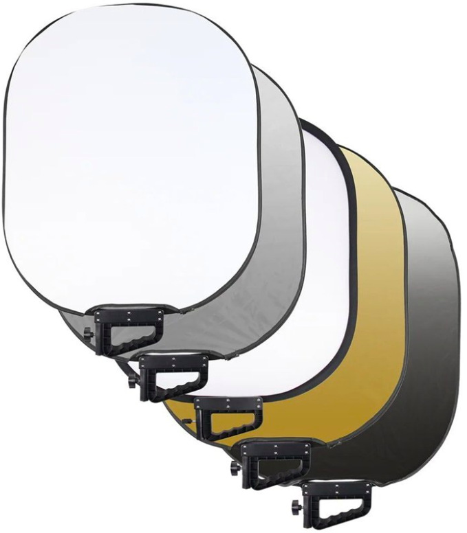 Reflektor Rollei Comfort Pro 60×75 cm - černý