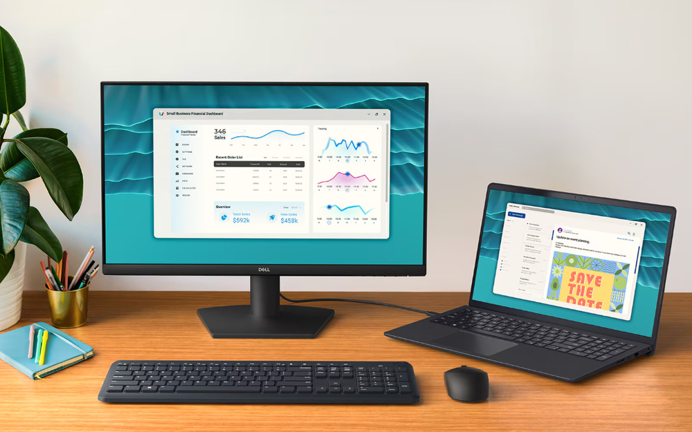 Monitor Dell SE2726H černý Dell SE2726H myslí i ekologicky