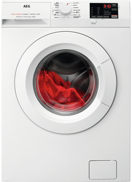 AEG ProSense™ L6WBJ68WC, bílá