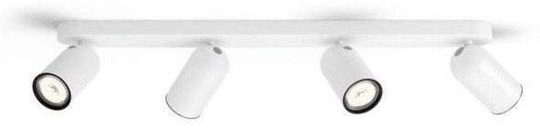Bodové svítidlo Philips Pongee, 4xGU10 bílé