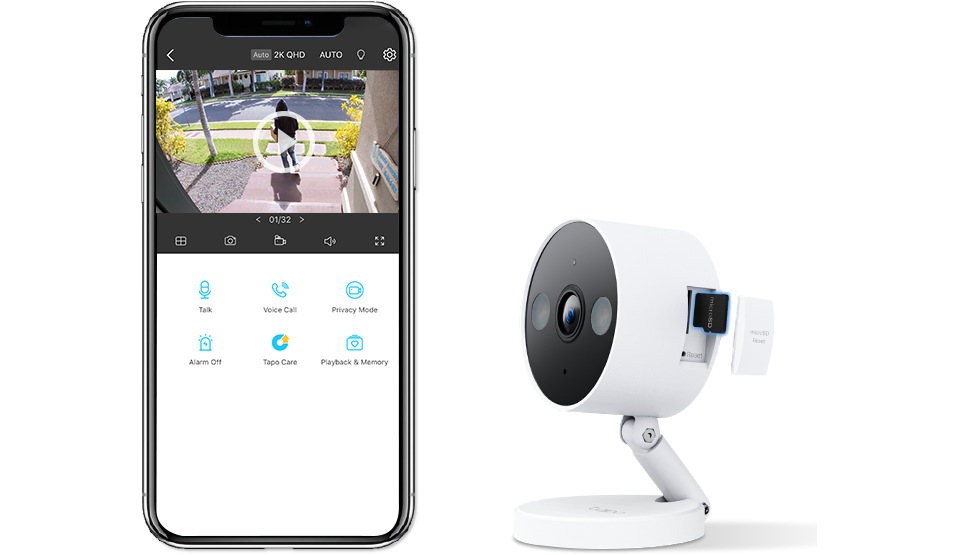 IP kamera TP-Link Tapo C120 bílá