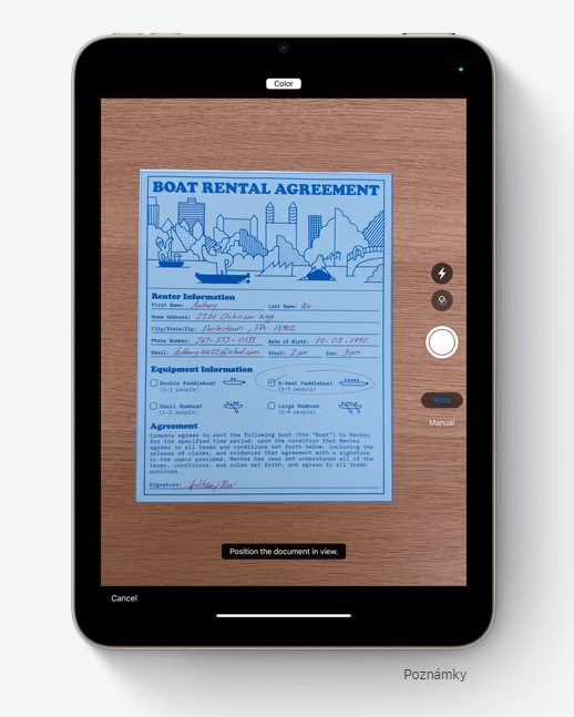 Dotykový tablet Apple iPad mini (2024) Wi-Fi 512 GB - hvězdně bílý