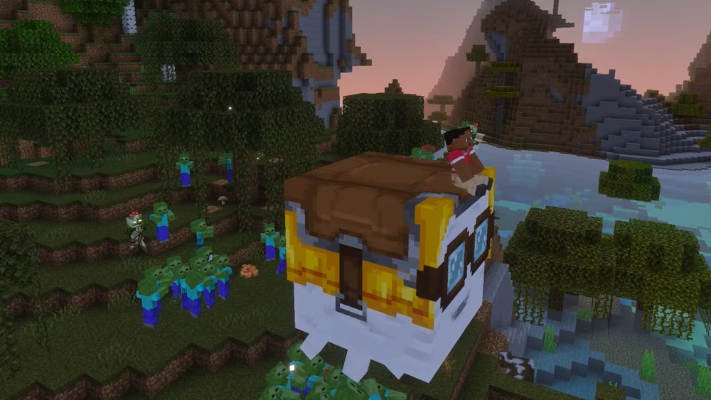 Hra Nintendo Switch 2 Minecraft (Game-Key Card) Minecraft vám umožní stavit bez omezení