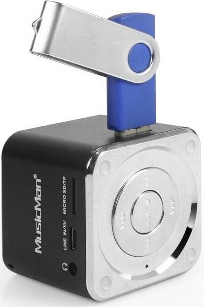 Přenosný reproduktor Technaxx Mini MusicMan černý Přenosný reproduktor Technaxx Mini MusicMan černý