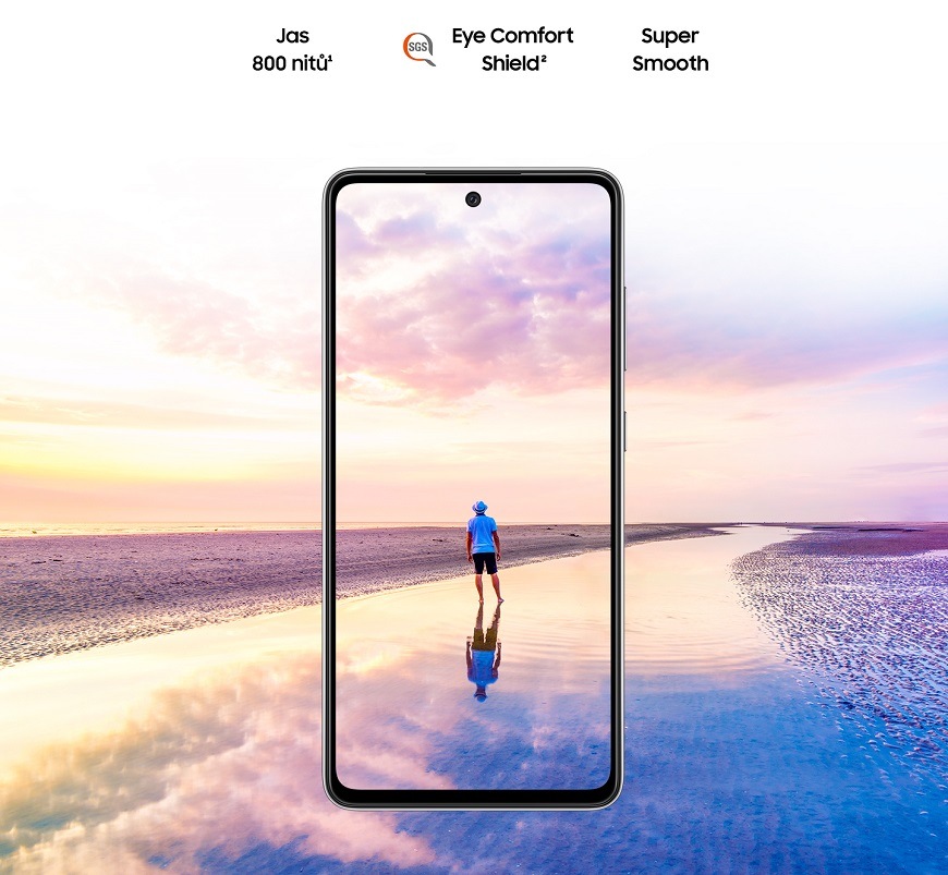 Mobilní telefon Samsung Galaxy A52 5G - ZÁNOVNÍ - 12 měsíců záruka černý