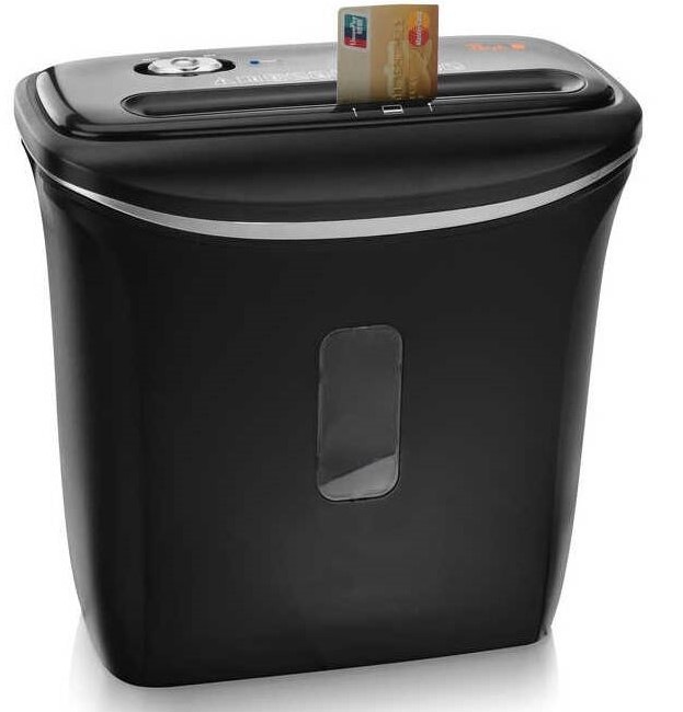 Skartovač Peach Micro Cut PS600-05, P-5, 5 listů, 12 L černý