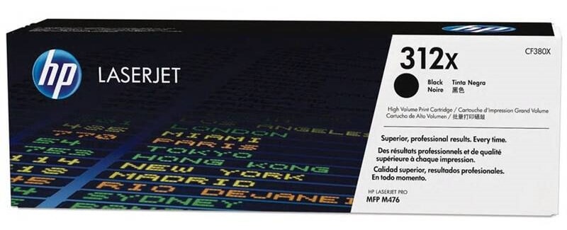 Toner HP 312X, 4 400 stran černý