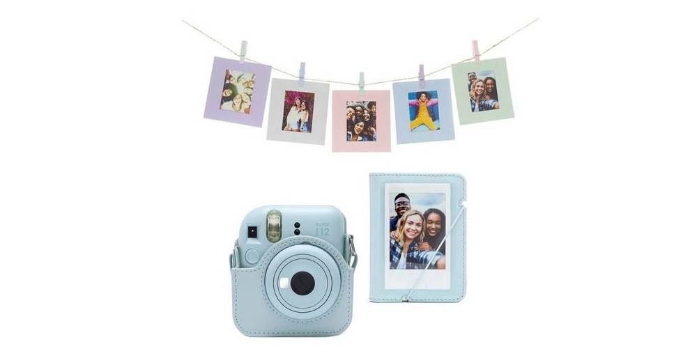 Instantní fotoaparát Fujifilm Instax mini 12 Dárkové balení modrý