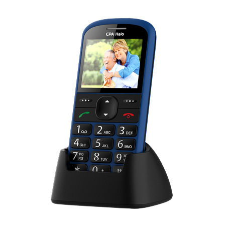 Mobilní telefon CPA Halo 21 Senior modrý