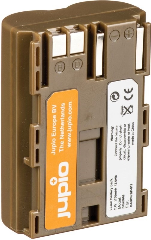 Baterie Jupio BP-511/511A/512 1700 mAh (Canon)