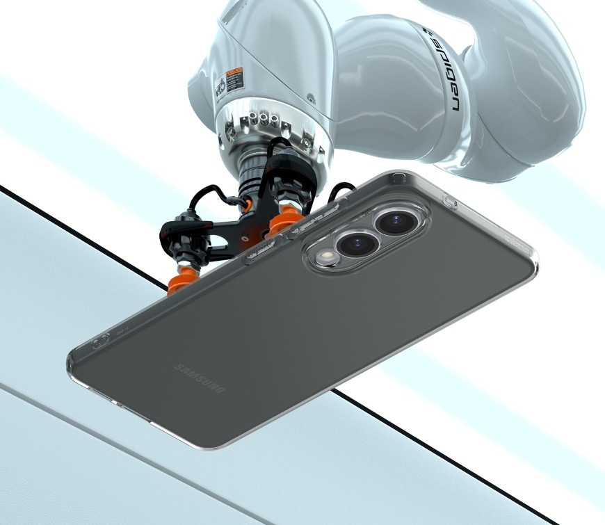 Kryt na mobil Spigen Liquid Crystal na Samsung Galaxy S25 Edge - černý