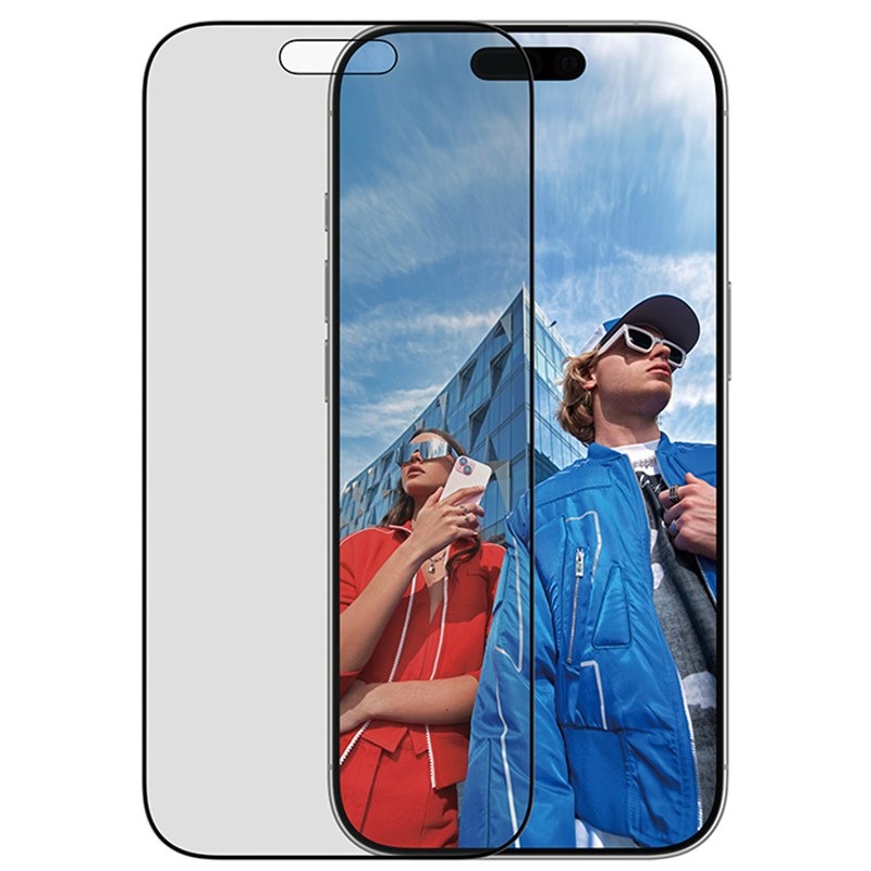 Tvrzené sklo PanzerGlass Privacy na Apple iPhone 17/16 Pro s bezprašným aplikačním boxem