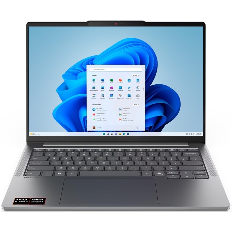 Notebook Lenovo IdeaPad Pro 5 v šedé barvě.