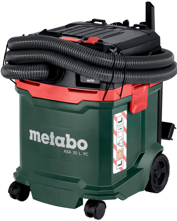 Průmyslový vysavač Metabo ASA 30 L PC 602086000 černý/červený/zelený