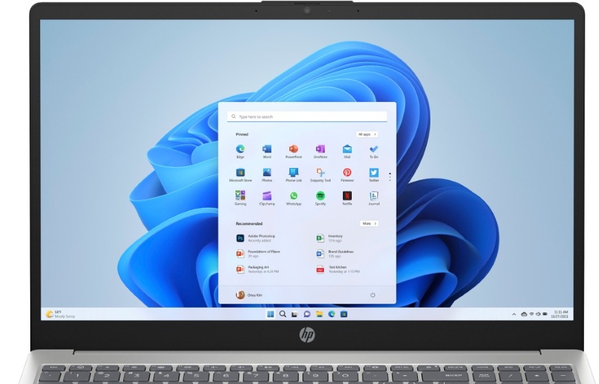 Notebook HP 15-fd0012nc + Game Pass předplatné na 3 měsíce stříbrný/zlatý HP 15-fd0012nc (CA7T2EA), stříbrná/zlatá