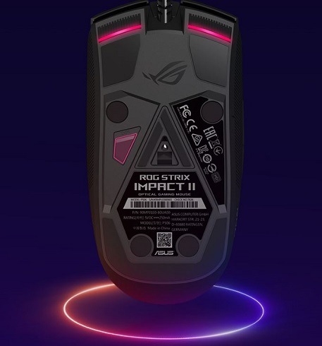Myš Asus ROG Strix Impact II P506 černá
