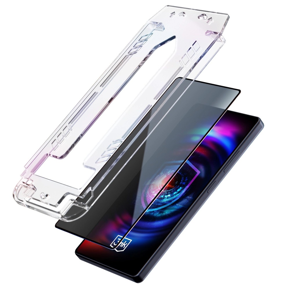 Tvrzené sklo 3mk Hardglass Max Privacy FrameFit na Apple iPhone Air