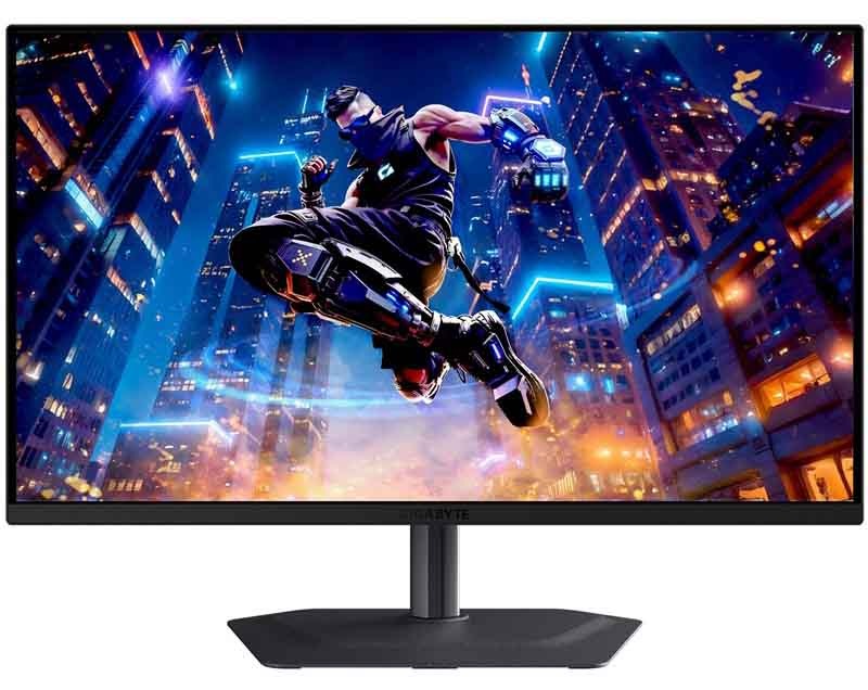 Monitor Gigabyte MO27Q3 v černé barvě.
