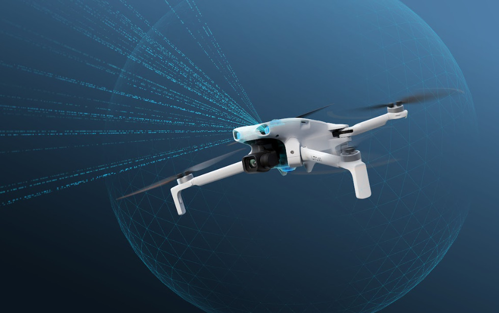 Dron DJI Lito X1 Fly More Combo (DJI RC 2) šedý DJI Lito X1 je vybaven i LiDARem pro maximálně bezpečný let