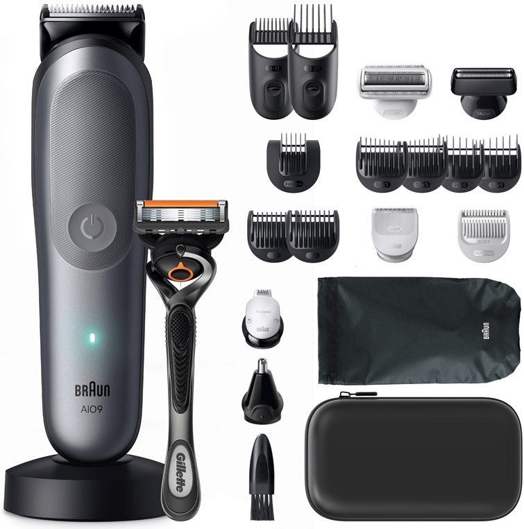 Multifunkční zastřihovač Braun Series 9 AIO9500