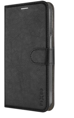 Pouzdro na mobil flipové FIXED Opus na Motorola Edge 50 Fusion černé