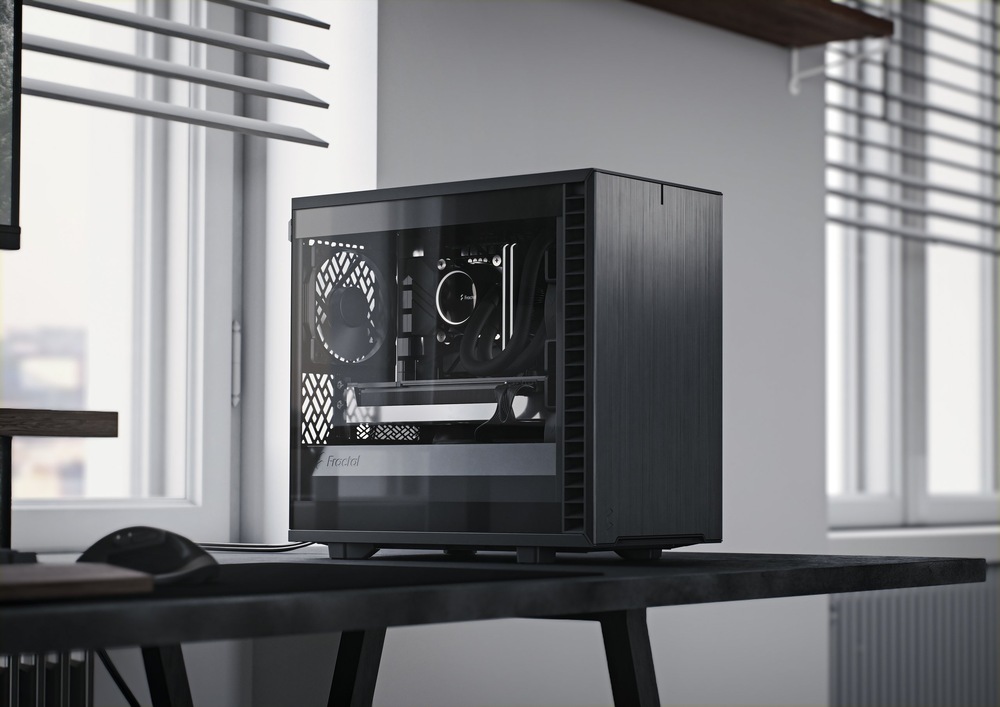 Case FRACTAL DESIGN Define 7 Nano Tempered Glass Light Tint černá Fractal Design Define 7 Nano Tempred Glass Tint