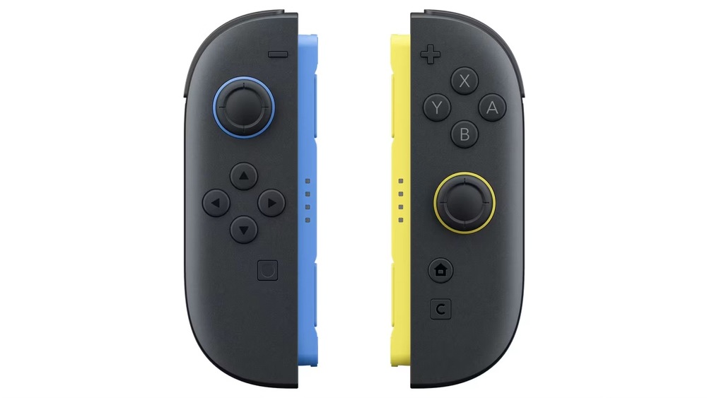 Bezdrátový ovladač Nintendo Joy-Con 2 Pair, černá/modrá/žlutá