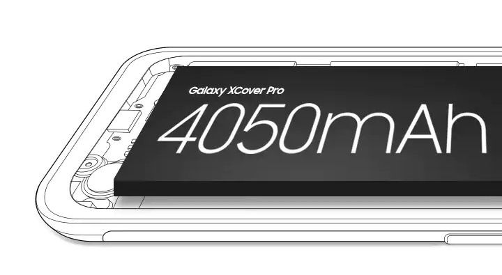 Mobilní telefon Samsung Galaxy XCover Pro černý Mobilní telefon Samsung Galaxy XCover Pro černý