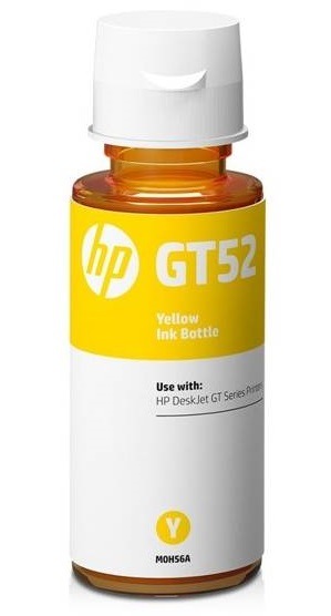 Inkoustová náplň HP GT52, 8 000 stran žlutá Inkoustová náplň HP GT52, 8 000 stran žlutá