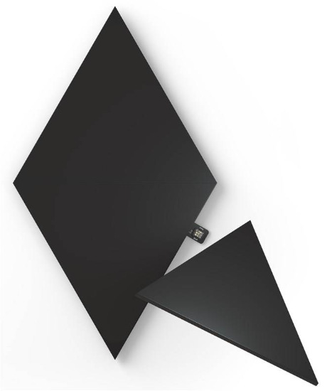 LED světlo Nanoleaf Shapes Ultra Black Triangles Expansion Pack 3 ks